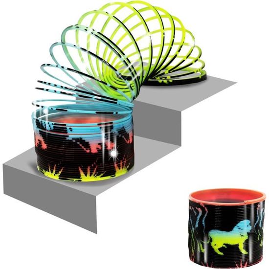 Lot De 3 Ressorts Magiques Rainbow 6 Cm – Sensoriel Anti-Stress