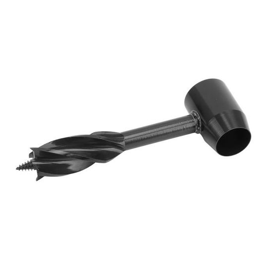 Mèche à Bois Tarière 25mm X 165mm - Tige Hexagonale 1/4" - Auto-alimentée Pour Perceuse