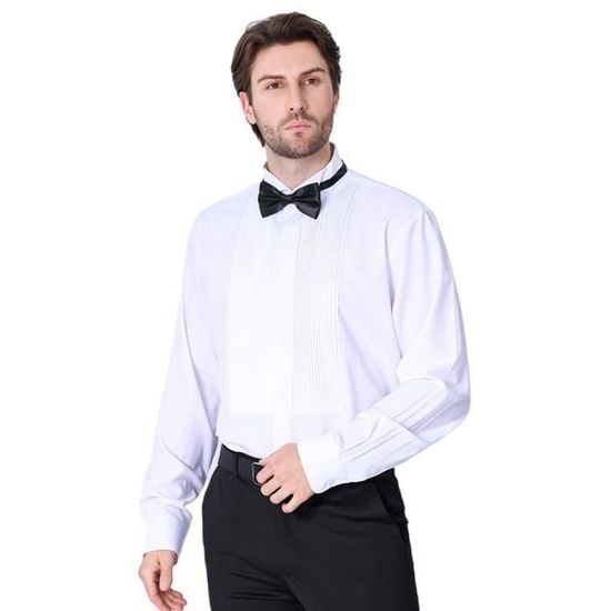 Chemise homme manches longues XL : Achat occasion | Chemises (homme) Crossby Noir Très bon état