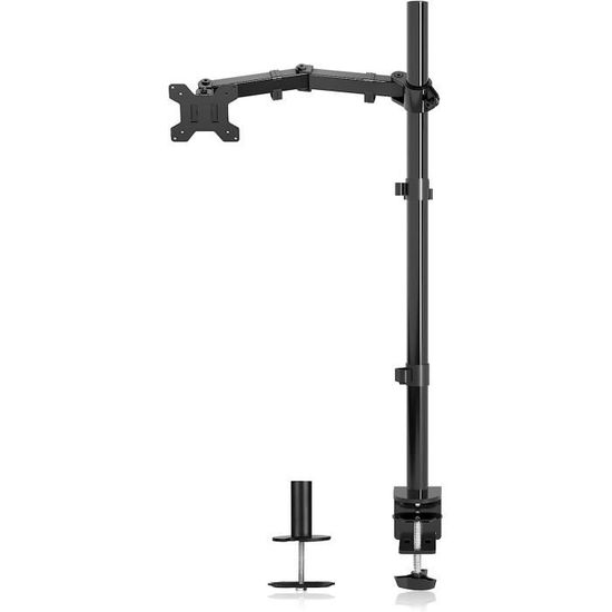 Bras Support Ecran Suptek - Pour Ecrans 13-32" Jusqu'à 10kg - Hauteur Ajustable 80cm - VESA 75/100
