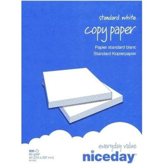 Ramette Papier A4 80g Blanc DOUBLE A Ramette 500 Feuilles Papier Extra Blanc PREMIUM DOUBLE A A4 80g Cie 165 8858741743012 Papier Imprimante A4 Blanc