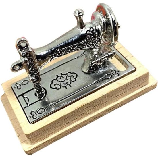 MAGT Machine À Coudre Miniature Machine À Coudre Miniature Accessoi De Maison De Poupee Vintage Miniature Machine A Coudre Amz MAGT Machine À Coudre Miniature Machine À Coudre Miniature Accessoi De Maison De Poupee Vintage Miniature Machine A Coudre Amz