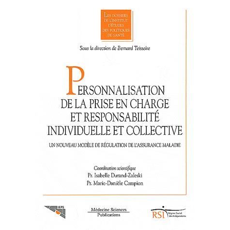 Personnalisation de la prise en charge et responsa