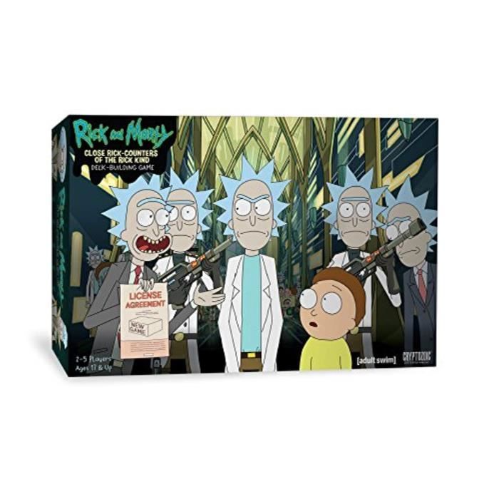 Piece Detachee Table Multi-Jeux TP7I5 Rick & Morty Deckbuilding Game Close Rick-Counters of The Rick Kind Board Game