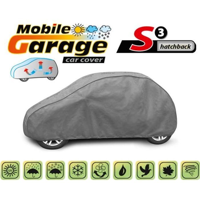 Bâche de protection voiture S pour Fiat 500 à partir de 2007 - Imperméable - Respirant