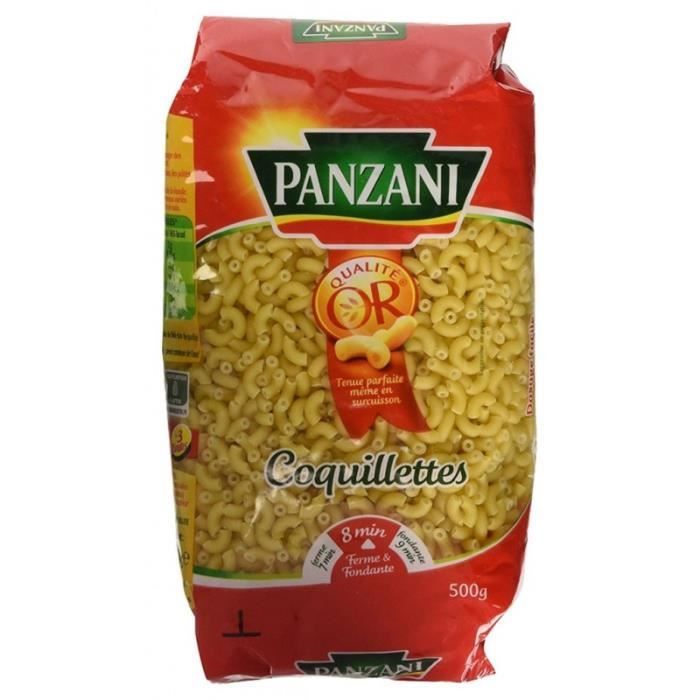 Panzani Coquillettes 500g (lot de 5)