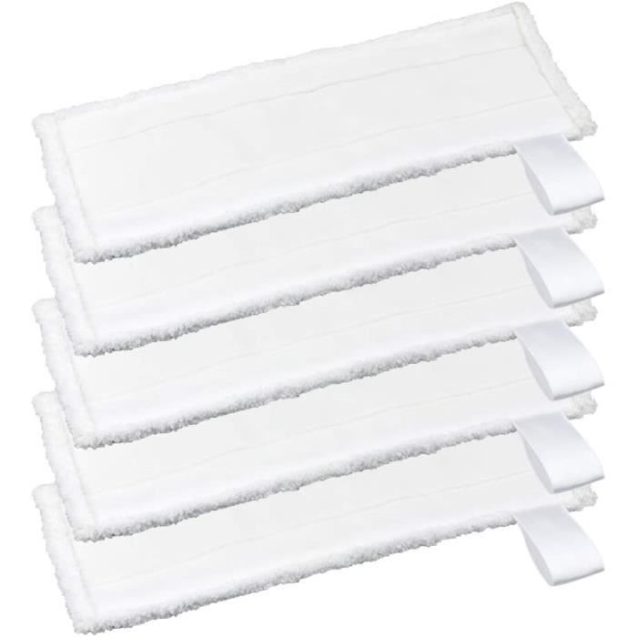 Bonnettes Microfibre Lingettes Remplacement pour Kärcher Easy Fix - Chiffon Accessoire pour Easy Fix, 5pcs for karcher