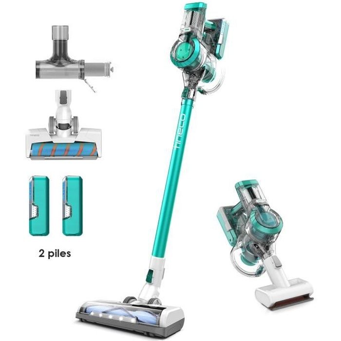 Tineco Aspirateur balai sans fil A11 Master - Batterie 450W - 2 Vitesses - 50mn d'autonomie