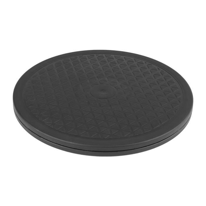 Support rotatif, noir 360 deg 10 '' Plateforme rotative Plateau tournant Support de base rotatif pour moniteur TV Hot xx
