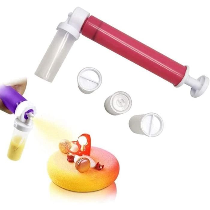 CAKE l Spray Tube Manual Airbrush for Decorating Cakes New Manual Cake Spray Gun151