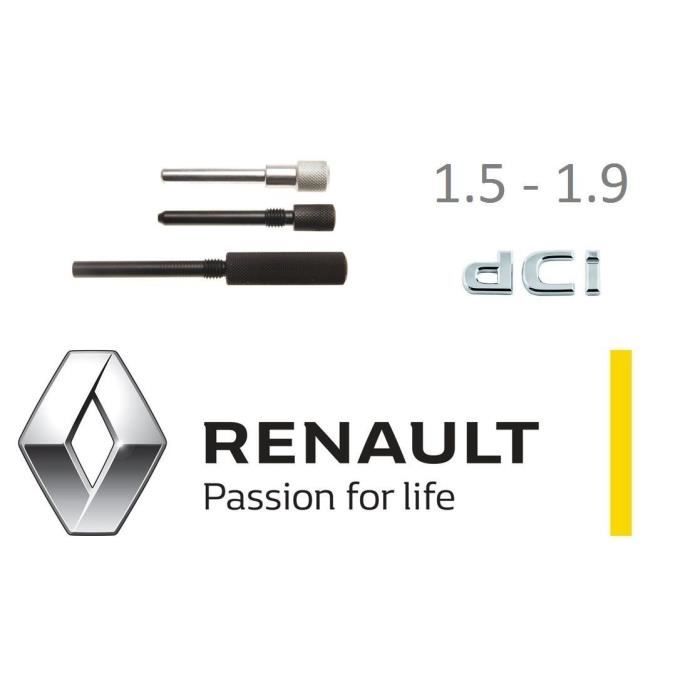 BGS Jeu d'outils de réglage de moteur pour Renault 1,5/1,9 l DCI 8145