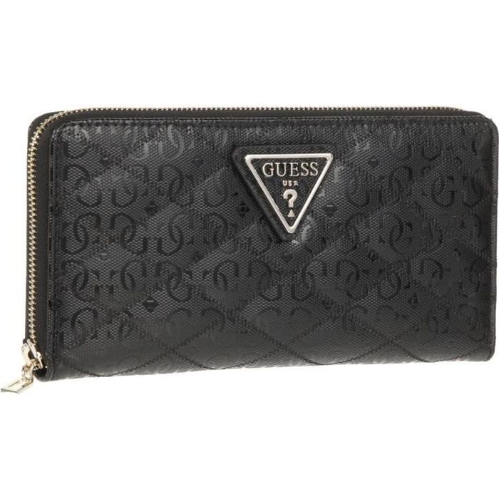 GUESS - porte feuille femme - noir