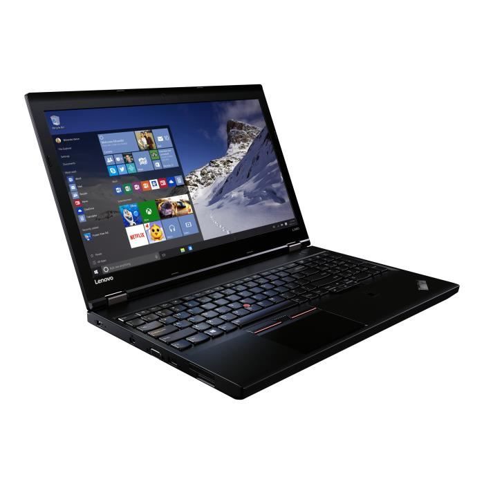 Lenovo ThinkPad L560 20F2 Core i5 6200U - 2.3 GHz Win 10 Pro 64 bits 8 Go RAM 256 Go SSD TCG Opal Encryption 2 15.6