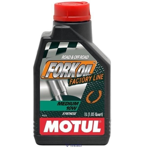 Huile de fourche MOTUL Factory Line 10W pour moto scooter haute performance