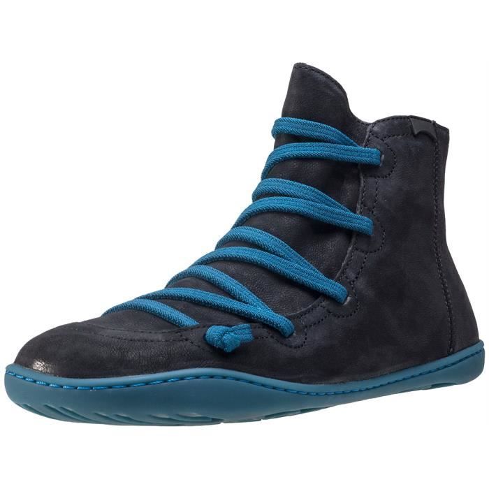 Camper Peu Cami Mid Femmes Bottes Noir Bleu - 38 EU