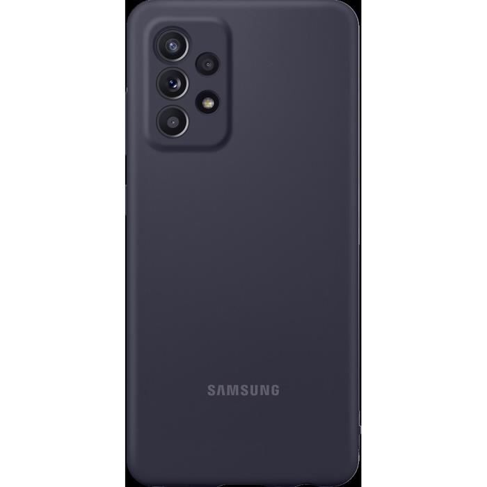 Coque Silicone Galaxy A52 4G/5G Noir