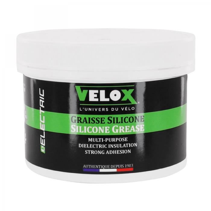 GRAISSE VELO VELOX SILICONE POUR VAE - ISOLANT DIELECTRIQUE (POT 350ml) (VENDU A L UNITE) - INSOLUBLE DANS L'EAU
