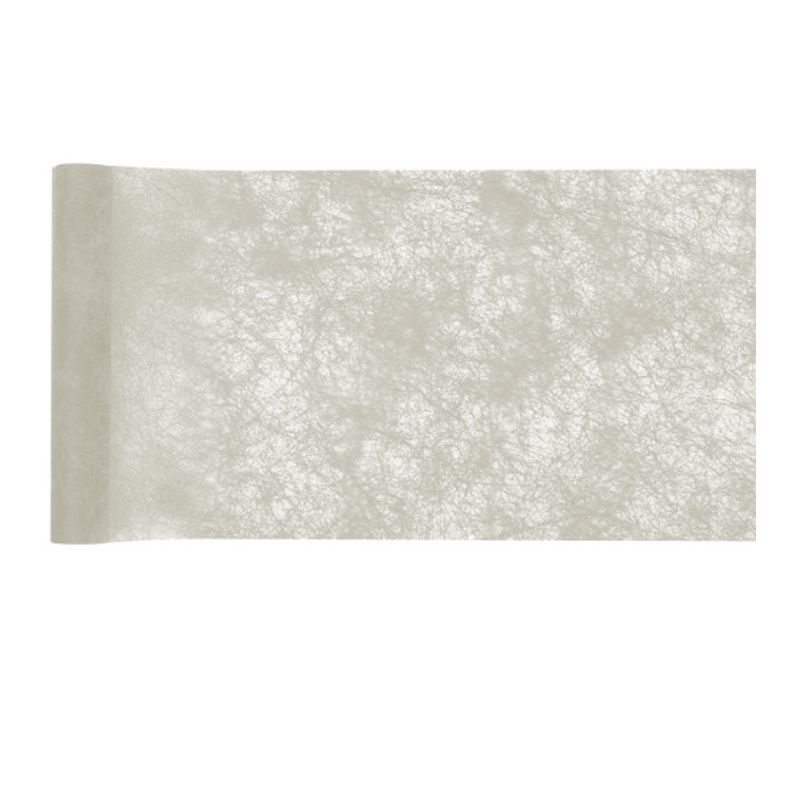 CHEMIN DE TABLE ÉLÉGANCE 30CM - GRIS Gris
