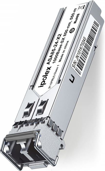 H!Fiber 4 Pack 1G SFP To RJ45 Module, 1000Base-T Copper SFP Ethernet Transceiver, 100m, For Cisco SFP-GE-T, Ubiquiti UF-RJ45-1G, UniFi, TP-Link TL-SM331T, Meraki, Mikrotik, Fortinet, Intel, Netgear