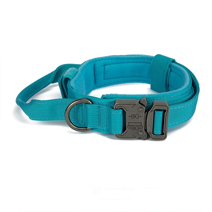 Comparer les prix de Collier tactique pour chiens de taille moyenne, colliers pour chiens robustes avec poignée et métal
