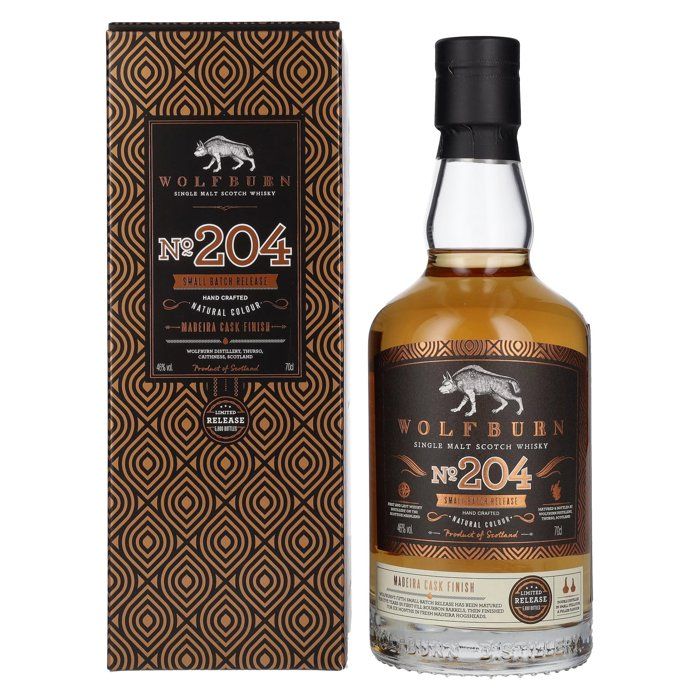 Wolfburn N°318 Single Malt Scotch Whisky Small Batch Release 46% Vol. 0,7l En Boîte Cadeau