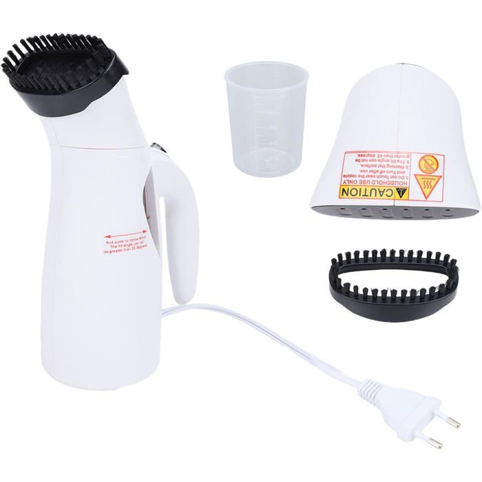 Défroisseur vapeur portable - FEBEST - 700 W - Réservoir 170 ml - Vapeur pénétrante - Léger - Portable - 22x14x9 cm - Febest