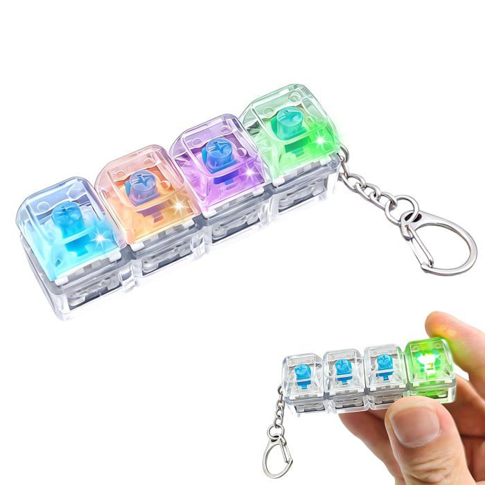 Clavier Anti Stress Jouet 9 En 1 Pour Clavier, Porte-clés 9 En 1 Clavier Anti Stress Jouet 9 En 1 Pour Clavier, Porte-clés 9 En 1