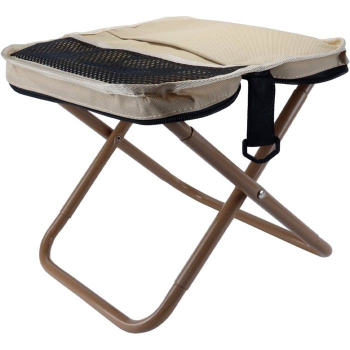 Mini Tabouret De Camping Pliable Et Portable - Idéal Pour La Pêche Les Voyages Et Les Pique-Niques Avec Sac De Transport Zi[CH362]
