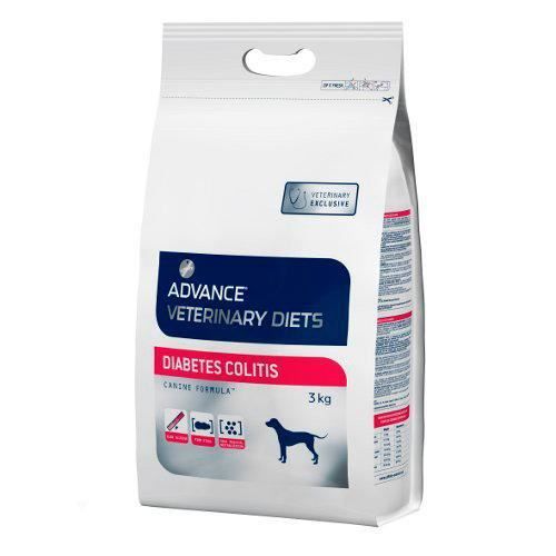 Croquettes vétérinaires pour chien diabétique - ADVANCE - Diabète sucré - Colite - Diarrhée