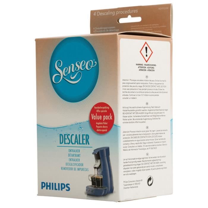 Détartrant Senseo 8 sachets - Cdiscount 