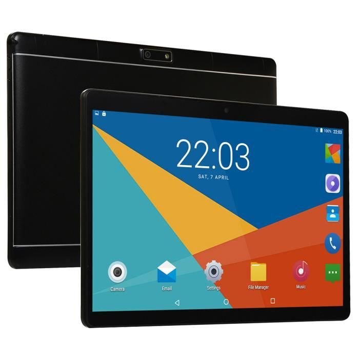 Tablette Android 10,1 pouces Android 8.1 Ordinateur tablette PC