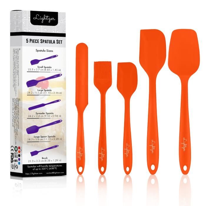 Spatule Pâtisserie Gâteau Mélange Racloir Dessert Crème Diy Outil Silicone  Orange[H5687] - Cdiscount Maison