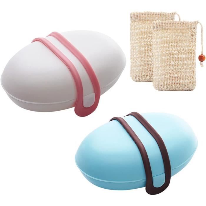Étui à Savon De Voyage étanche Marron - Porte-savon, Shampoing, Portable, Neuf