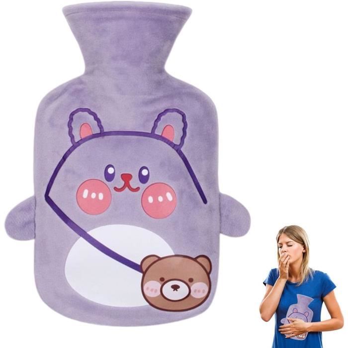 Bouillotte Eau Chaude Sac De Physiothérapie Chaud Et Froid Compresse Chaude Adulte Pack De Glace Réutilisable Pour Micro-Ondes Pack De Gel Chaud Masseur Dos Et Cervicales