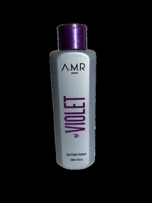 Traitement Lissant Brésilien AMR Extra Protéine VIOLET 100 Ml - Lissage Professionnel