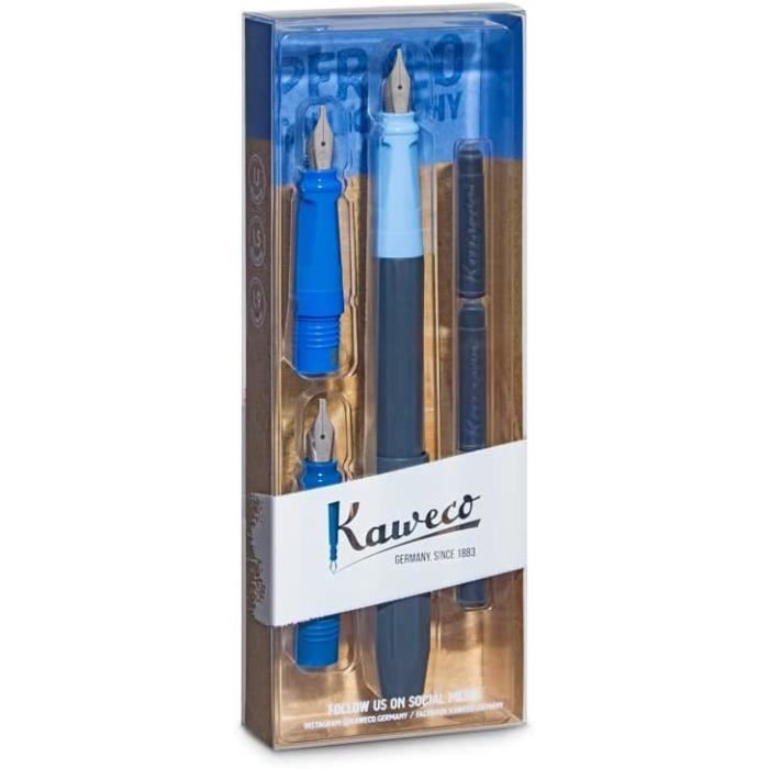 Stylo Plume Kaweco Perkeo All Clear - Pointe F - Transparent - Pour Débutants - 15.5cm