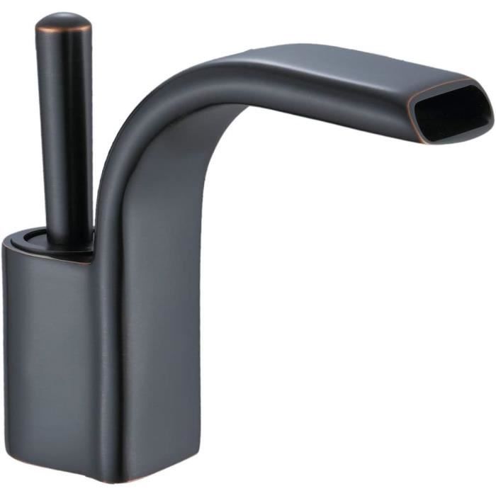 Robinet Cascade Washly Pour Évier De Salle De Bain – 5 Trous – Finition Chrome