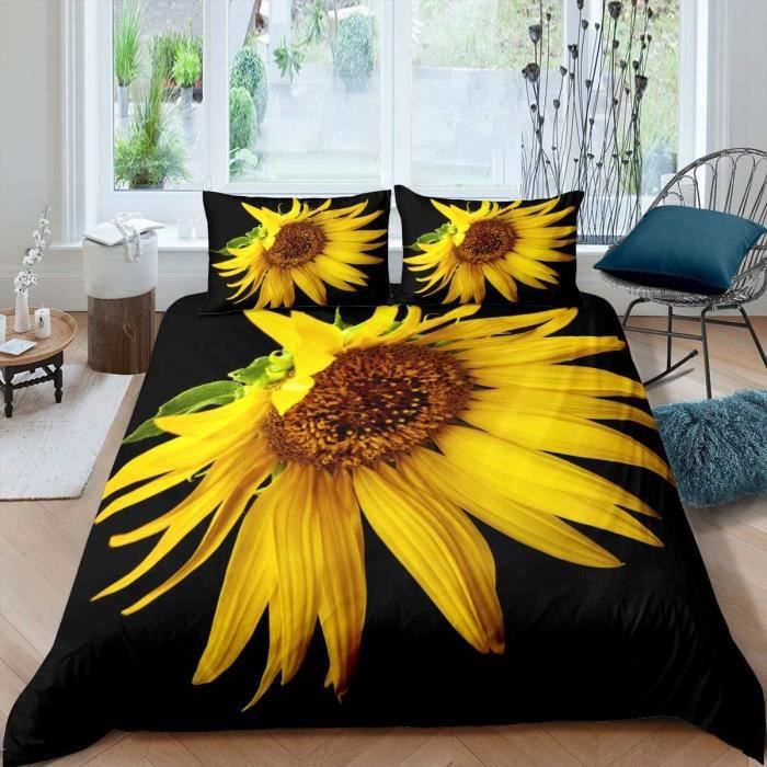 Couvre-Lit Matelassé Thème Plum Blossom 140x200cm - Microfibre Douce Réversible Pour Lit 1 Personne