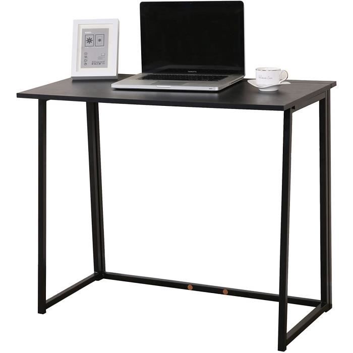 Ordinateur De Bureau Compact Pliable Table De Bureau Pour Ordinateur Portable En Noir Achat Vente Bureau Cherry Tree Furniture Soldes Sur Cdiscount Des Le 20 Janvier Cdiscount