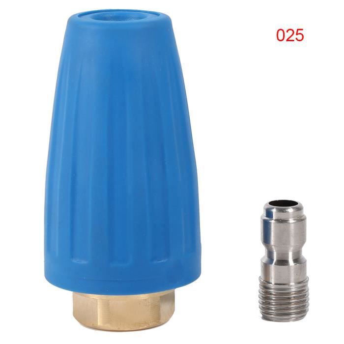 NEYOANN Tuyau pour nettoyeur haute pression Buse rotative à 5 jets 1//4