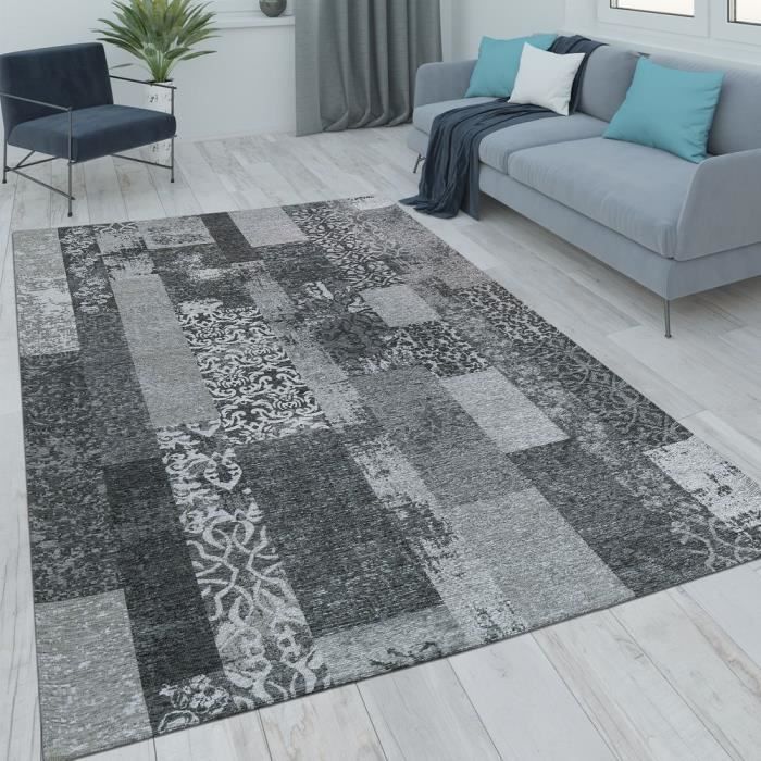 maison tapis tapis moderne avec motif patchwork pour le salon chambre