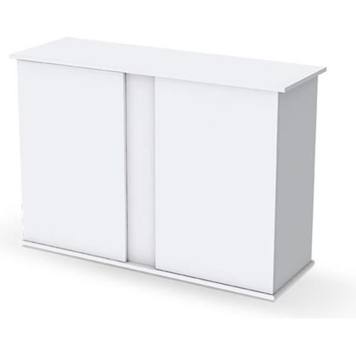 Meilleurs prix pour Meuble Aquarium Emotions Nature Pro 120cm Blanc - Ciano