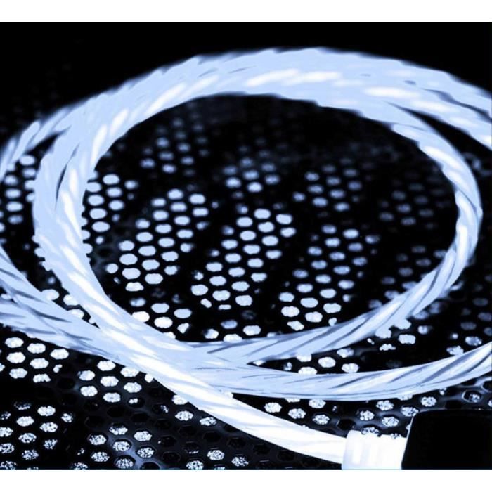 Câble usb to micro usb blanc 1m chargeur rapide pour HUAWEI MEDIAPAD M5 10.8"