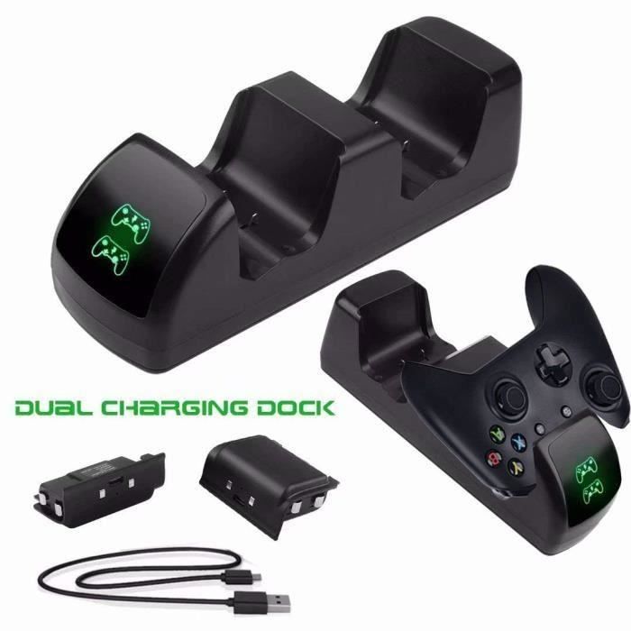 Station de charge à double chargeur pour manette de jeu Xbox série X