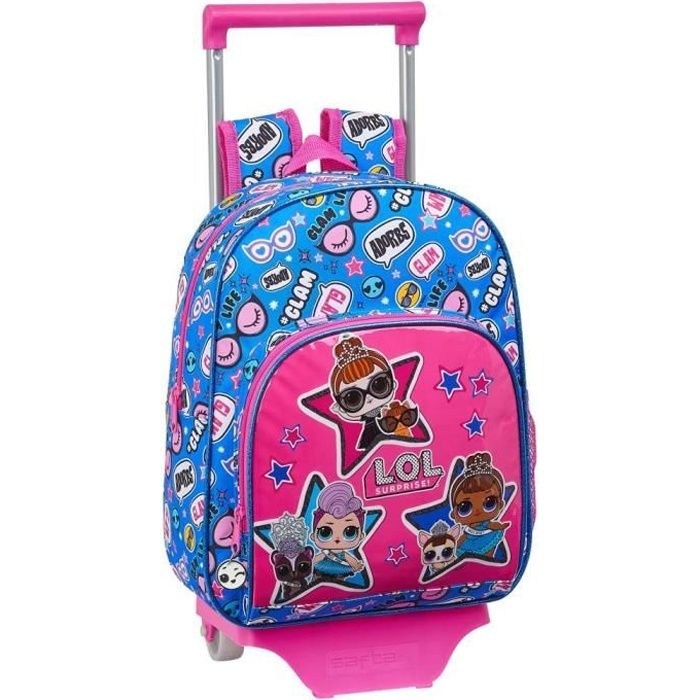 Cartable a roulette poupee lol Outlet