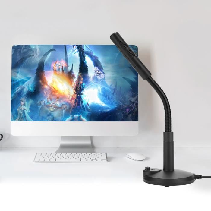 MICROPHONE USB FLEXIBLE microphone sur pied Microphone USB Omnidirectionnel pour ordinateur de
