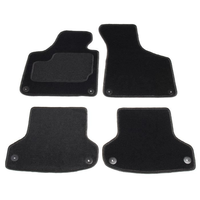 4 TAPIS SOL AUDI A1 /& A1 SPORTBACK MOQUETTE SPORTLINE SPECIFIQUE
