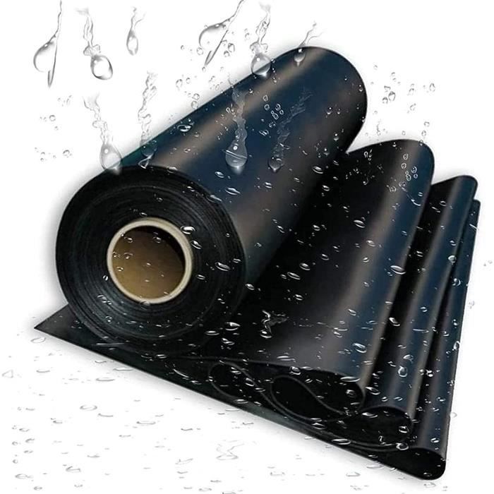 Bâche D'étang HDPE Bâche Bassin 5x6m Bâche pour Bassin De Jardin 0,2 mm