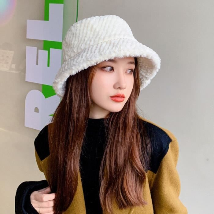 Chapeau Trappeur Femme En Fausse Fourrure - Bonnet Russe Cosaque Avec Cache-Oreilles - Chaud, Coupe-Vent - Pour Ski, Cyclisme, Hiver
