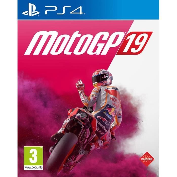 Bandai Namco Entertainment Jeu De Course - Motogp - 19 PS4 - Multijoueur - Défis Historiques - Personnalisation